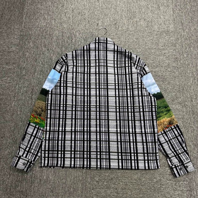 Louis Vuitton Louis Vuitton Landscape Checkered Shirt-yf Size US M / EU 48-50 / 2 - 3 Thumbnail