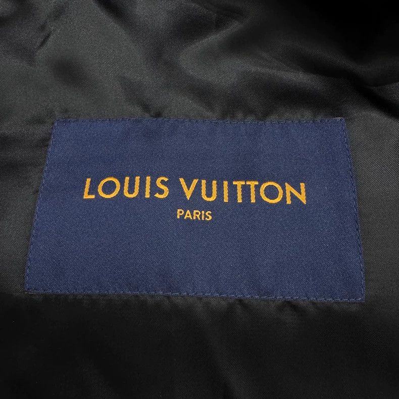 Louis Vuitton Louis Vuitton Floral Embroidered Leather Jacket-yf Size US XXL / EU 58 / 5 - 3 Thumbnail