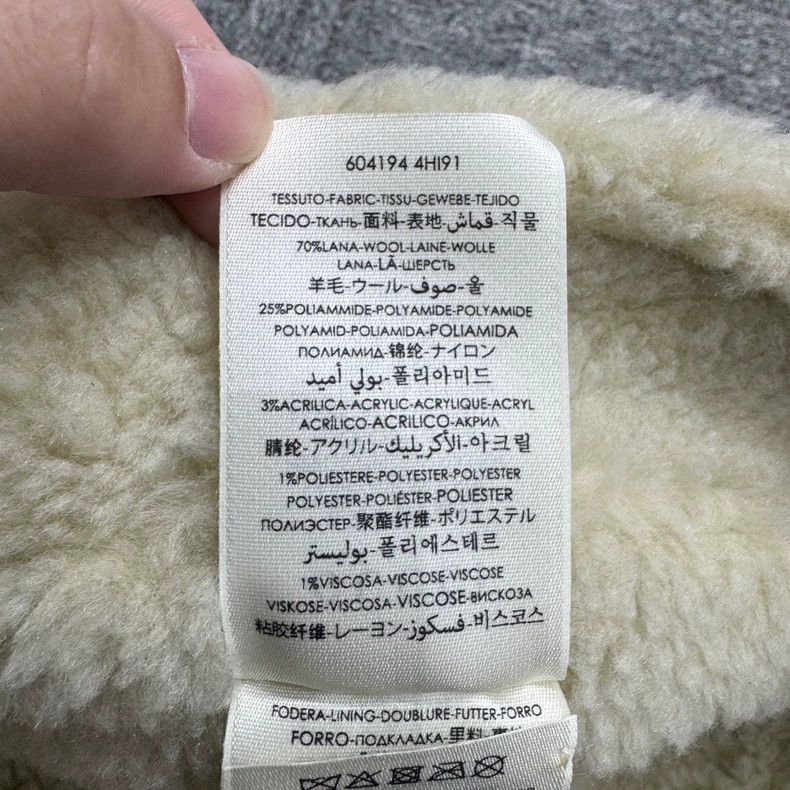 Gucci Gucci Teddy Cashmere Bucket Hat-yf Size ONE SIZE - 7 Thumbnail