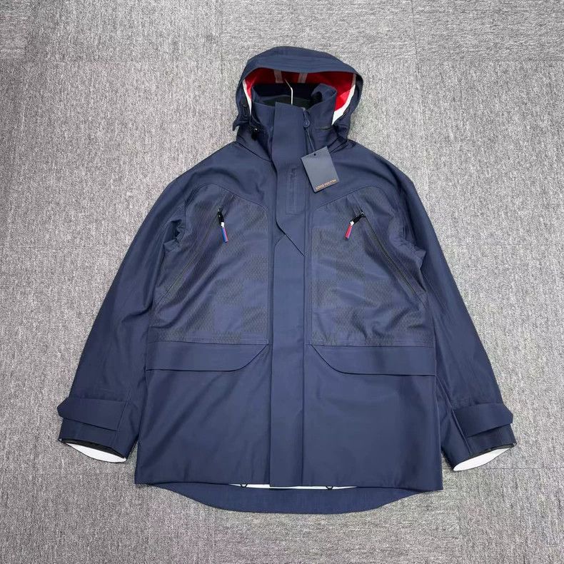 Louis Vuitton Louis Vuitton Cup Checkered Parka Coat-yf Size US L / EU 52-54 / 3 - 2 Thumbnail