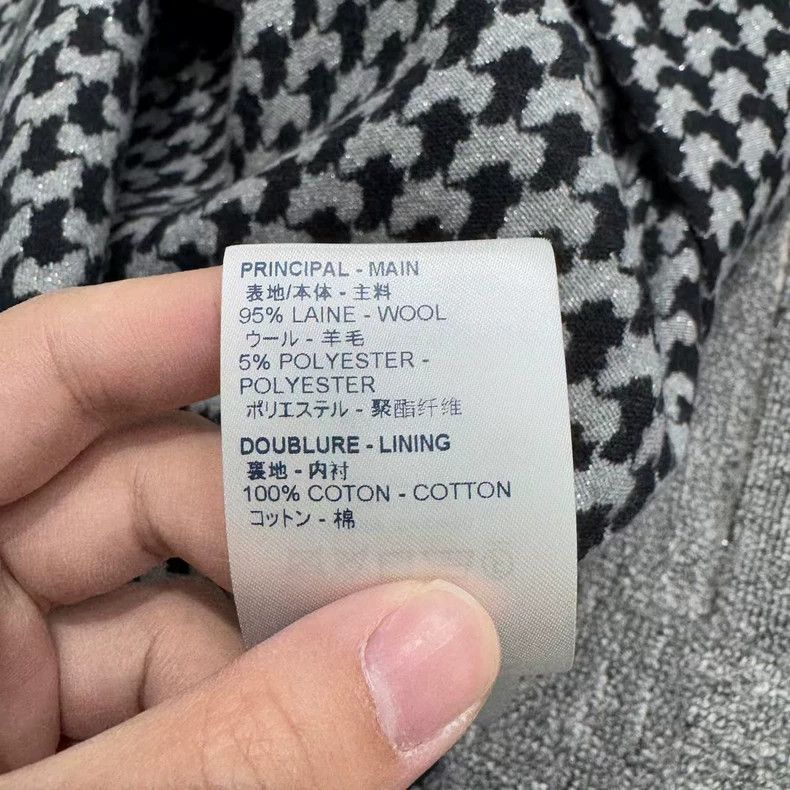 Louis Vuitton Louis Vuitton Houndstooth Long Sleeve Shirt-yf Size US S / EU 44-46 / 1 - 6 Thumbnail