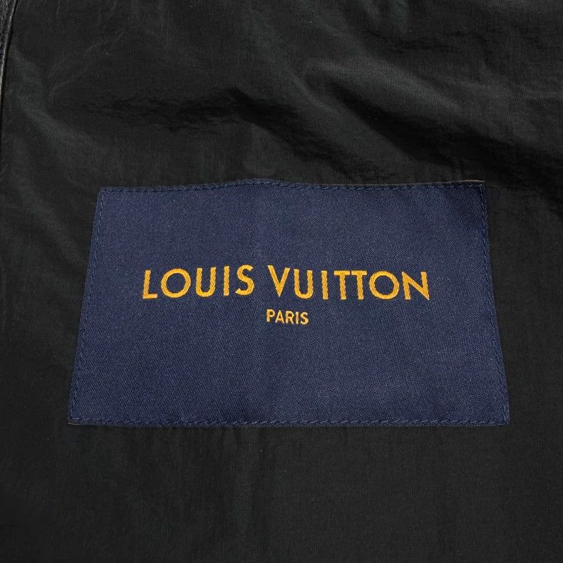 Louis Vuitton Louis Vuitton Floral Pattern Leather Jacket-yf Size US XL / EU 56 / 4 - 3 Thumbnail