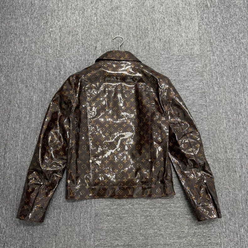 Louis Vuitton Louis Vuitton Jelly Leather Jacket-yf Size US M / EU 48-50 / 2 - 2 Thumbnail