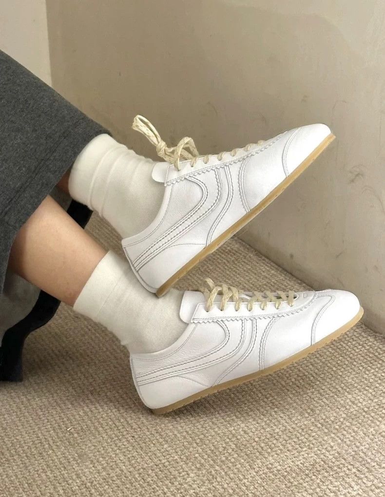 Dries Van Noten Dries Van Noten White Flat Shoes Size 37-yf Size US 6.5 / EU 39-40 - 9 Thumbnail