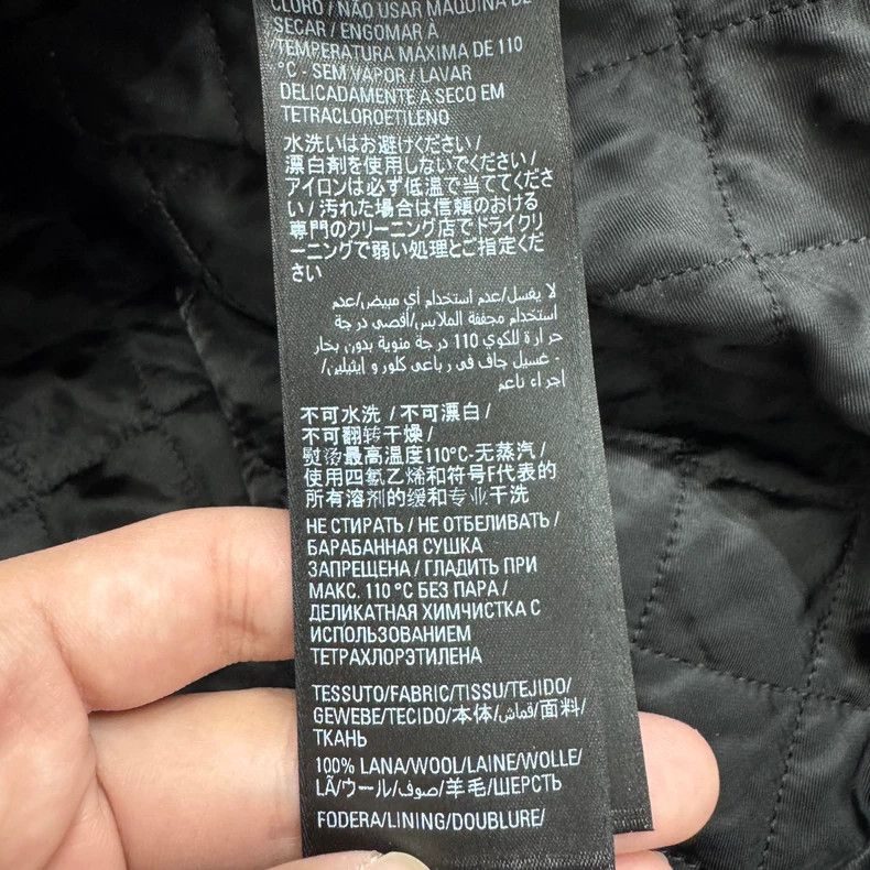 Balenciaga Balenciaga Wool Jacket with Logo-yf Size US L / EU 52-54 / 3 - 6 Thumbnail