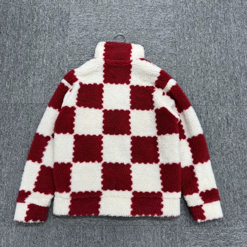 Louis Vuitton Louis Vuitton Nigo Checkered Teddy Jacket-yf Size US S / EU 44-46 / 1 - 2 Thumbnail