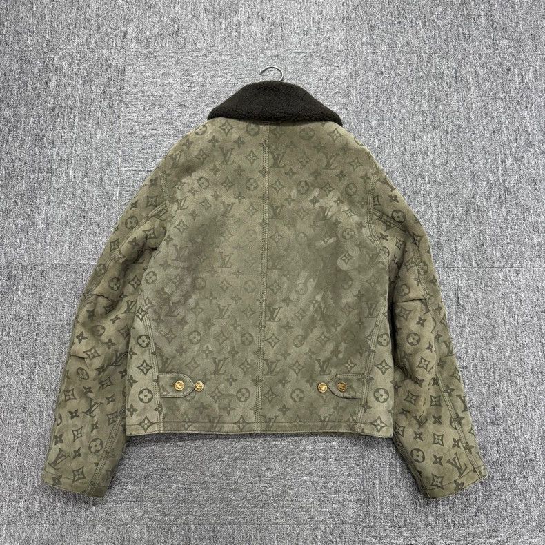 Louis Vuitton Louis Vuitton Shearling Jacket Size 46-yf Size US L / EU 52-54 / 3 - 2 Thumbnail