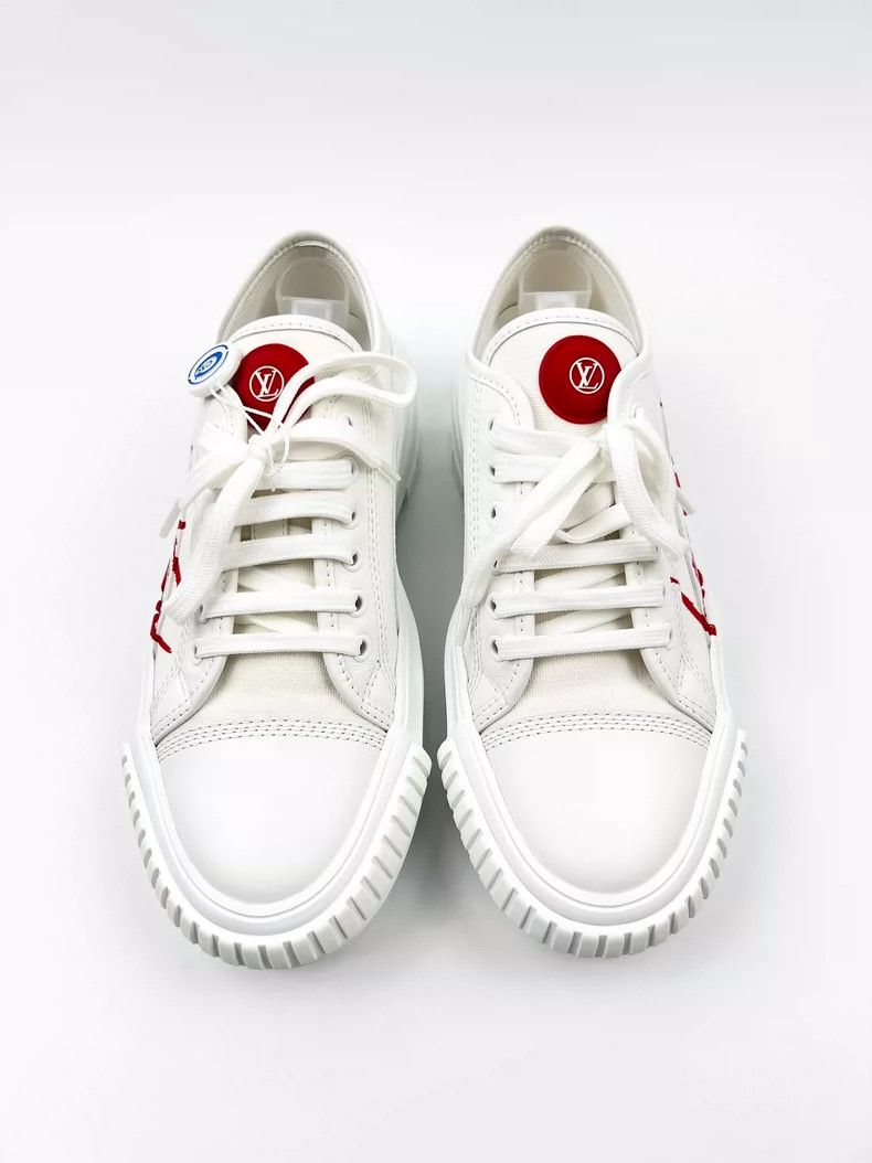 Louis Vuitton Louis Vuitton Squad Sneakers Size 37.5-yf Size US 6.5 / EU 39-40 - 3 Thumbnail