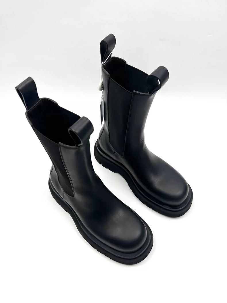 Bottega Veneta Bottega Veneta Black Ankle Boots Size 37-yf Size US 6 / EU 39 - 2 Thumbnail