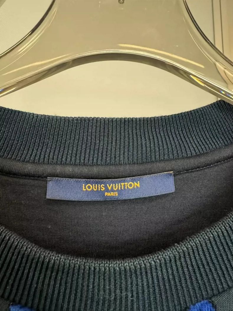 Louis Vuitton Louis Vuitton Blue Green Gradient Sweatshirt-yf Size US XL / EU 56 / 4 - 3 Thumbnail