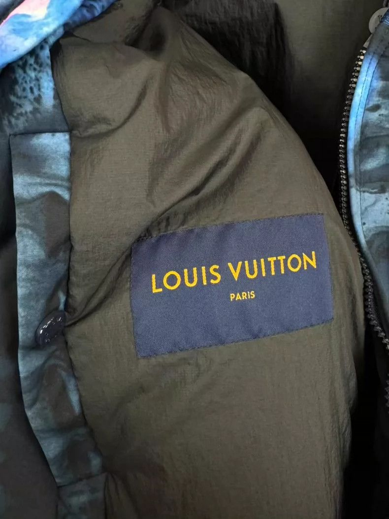 Louis Vuitton Louis Vuitton Blue Rendered Beach Check Jacket-yf Size US XXL / EU 58 / 5 - 4 Thumbnail