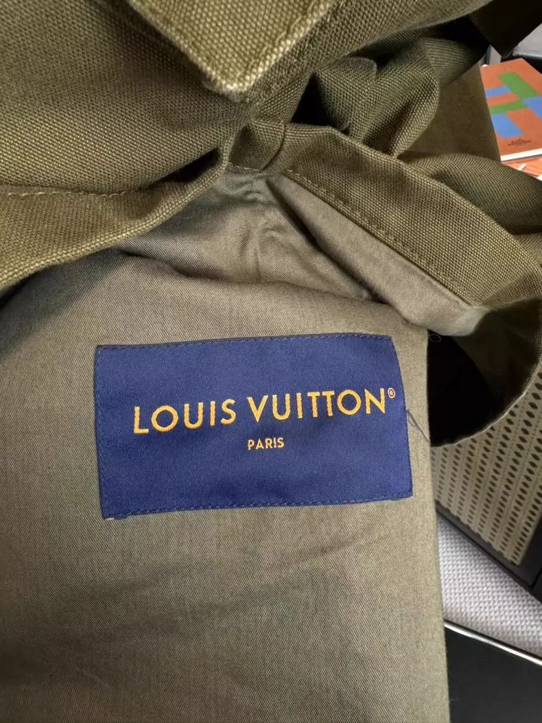 Louis Vuitton Louis Vuitton Green Cargo Jacket Coat-yf Size US L / EU 52-54 / 3 - 4 Thumbnail