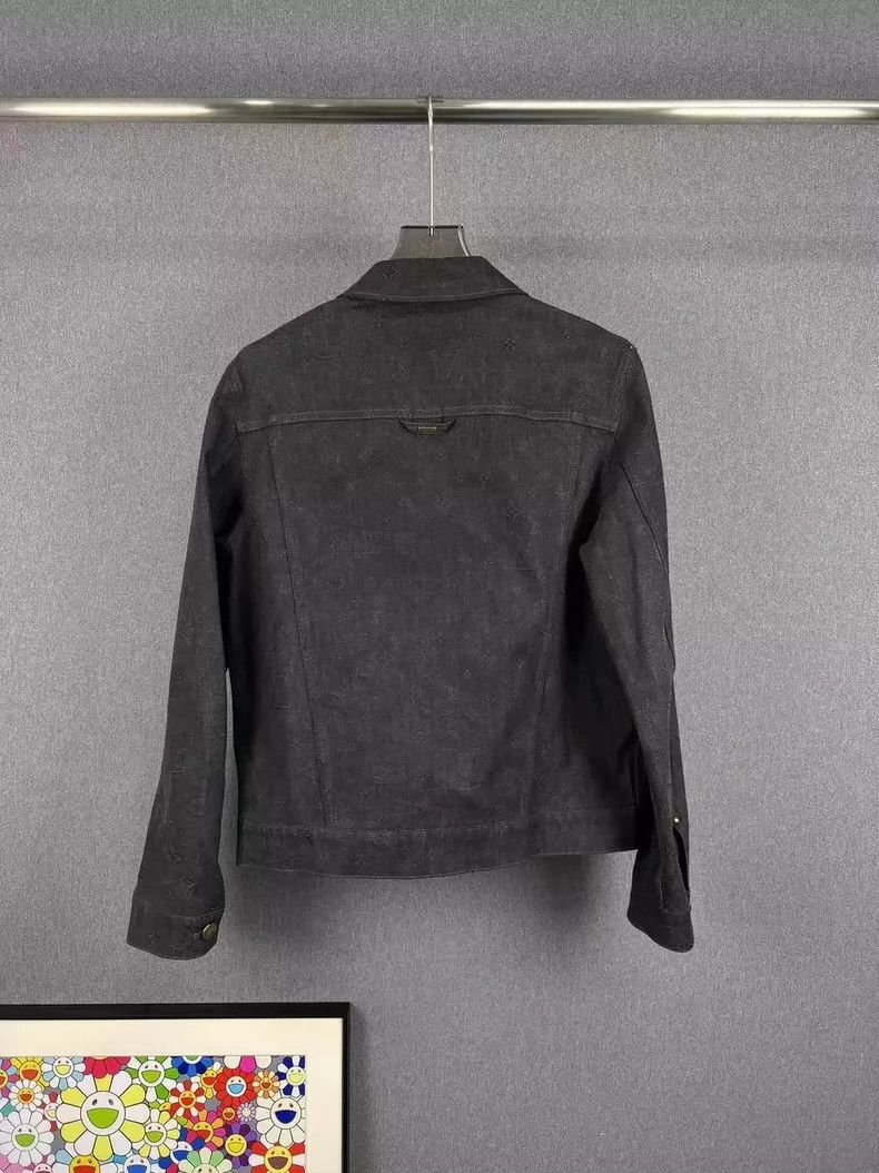 Louis Vuitton Louis Vuitton Logo Denim Jacket with Tags-yf Size US L / EU 52-54 / 3 - 2 Thumbnail