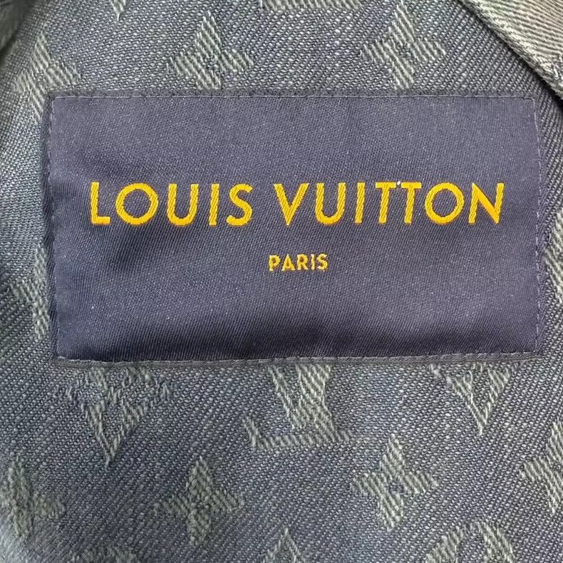 Louis Vuitton Louis Vuitton Monogram Denim Jacket Blue-yf Size US L / EU 52-54 / 3 - 6 Thumbnail
