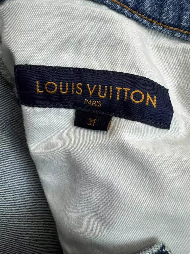 Louis Vuitton Louis Vuitton Gradient Denim Jeans for Sale-yf Size US 31 - 5 Thumbnail