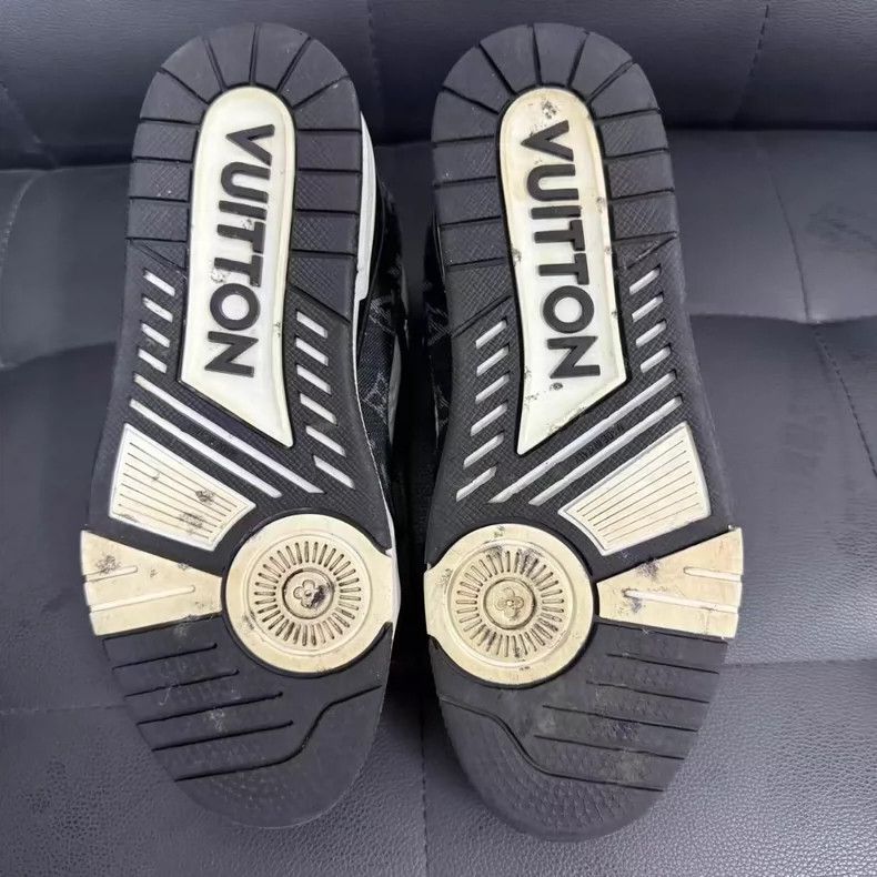 Louis Vuitton LV Louis Vuitton Black and White Trainers-yf Size US 5.5 / EU 38 - 5 Thumbnail