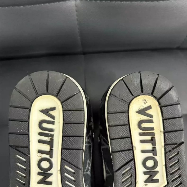 Louis Vuitton LV Louis Vuitton Black and White Trainers-yf Size US 5.5 / EU 38 - 6 Thumbnail