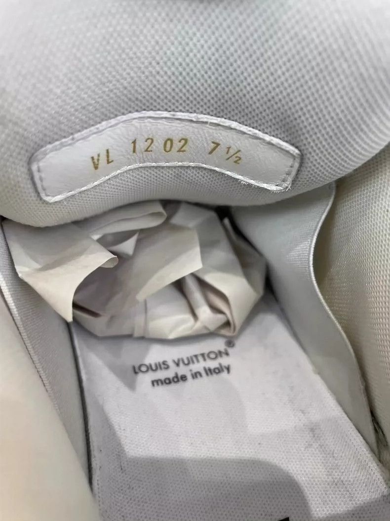 Louis Vuitton Louis Vuitton Orange and White Trainer Sneakers-yf Size US 7.5 / EU 40-41 - 5 Thumbnail