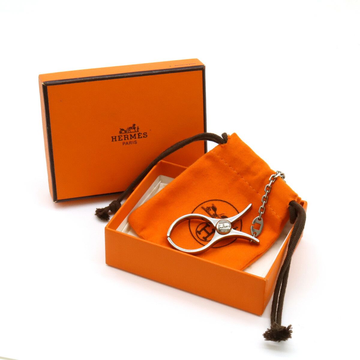 Hermes Hermes Hermes Filou Glove Holder Accessory Metal Charm Size ONE SIZE - 6 Thumbnail