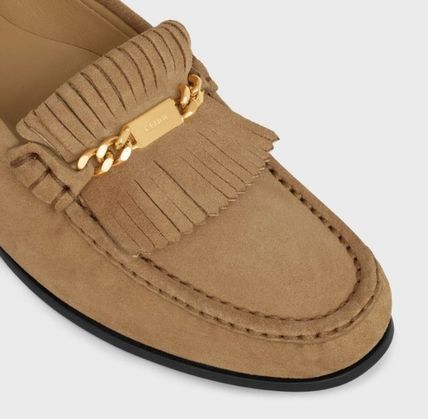 Celine CELINE LUCO LOAFER WITH FRINGES in Suede calfskin Size US 11 / IT 41 - 4 Thumbnail