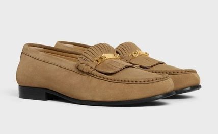 Celine CELINE LUCO LOAFER WITH FRINGES in Suede calfskin Size US 11 / IT 41 - 2 Thumbnail