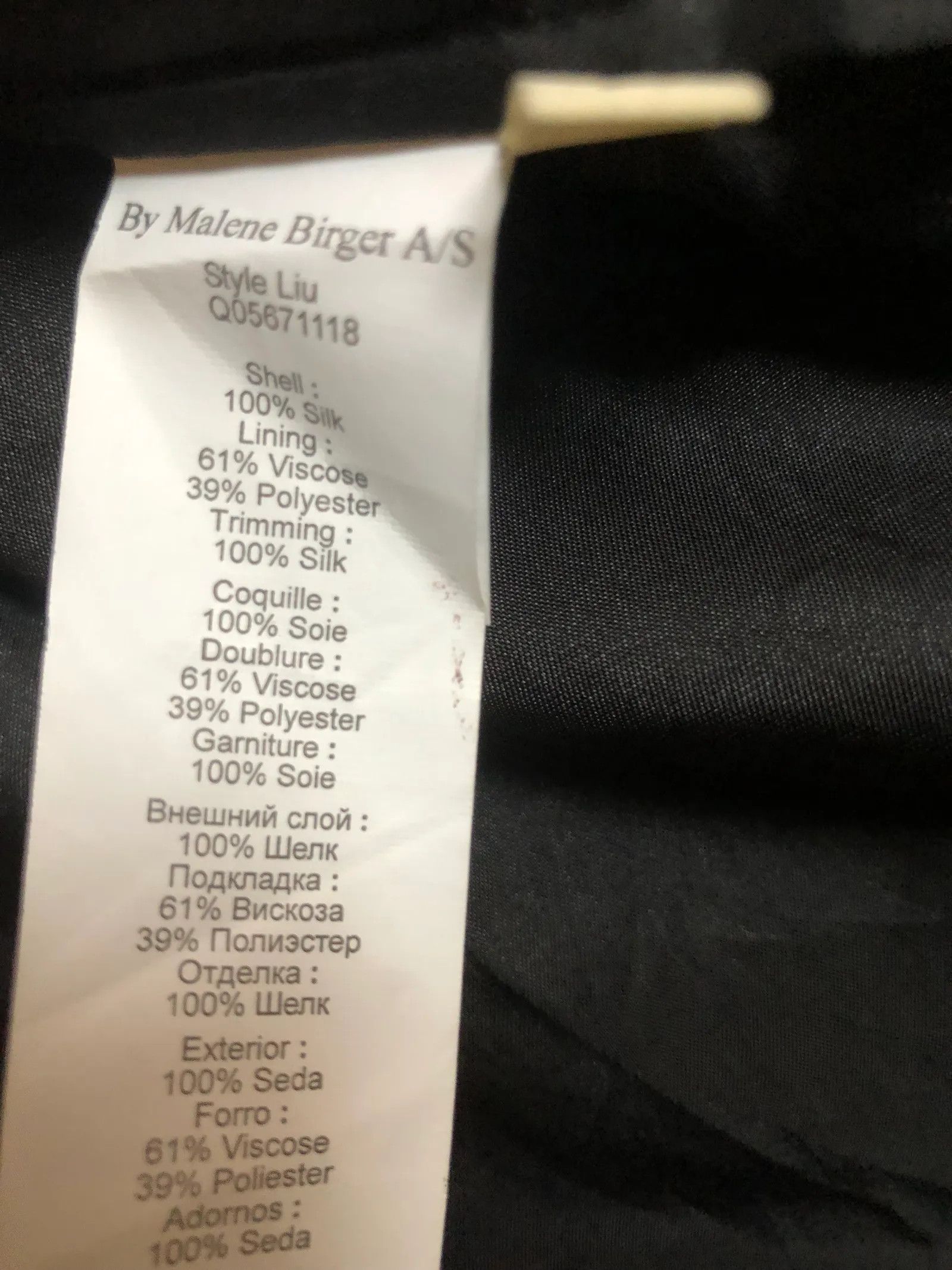 By Malene Birger By Malene Birger Liu Dress Size XS / US 0-2 / IT 36-38 - 3 Thumbnail