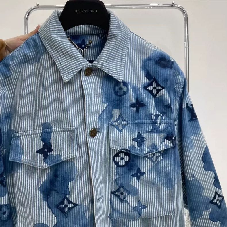 Louis Vuitton Louis Vuitton Thick Denim Jacket S Size-yf Size US S / EU 44-46 / 1 - 3 Thumbnail