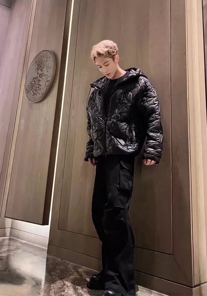 Louis Vuitton Louis Vuitton Black Quilted Down Jacket-yf Size US L / EU 52-54 / 3 - 7 Thumbnail