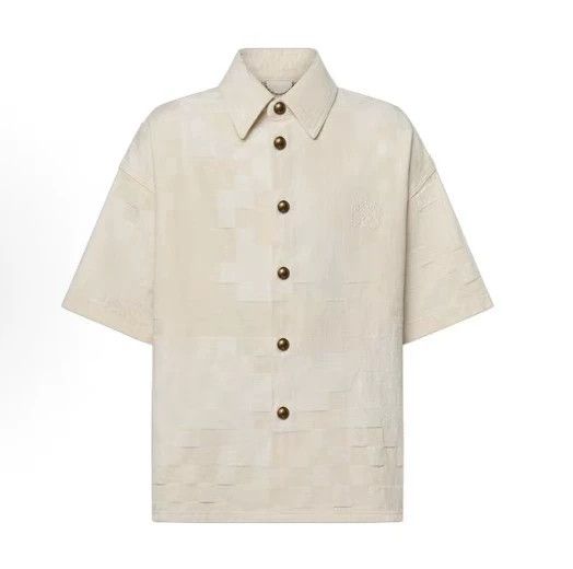 Louis Vuitton Louis Vuitton Short Sleeve Denim Shirt-yf Size US S / EU 44-46 / 1 - 5 Thumbnail