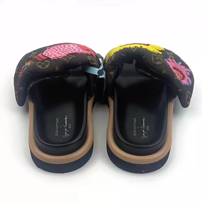Louis Vuitton LV YAYOI KUSAMA Collaboration Slip-On Sandals-yf Size US 7.5 / EU 40-41 - 3 Thumbnail