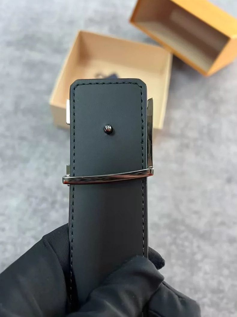 Louis Vuitton Louis Vuitton Black Monogram Belt-yf Size ONE SIZE - 3 Thumbnail