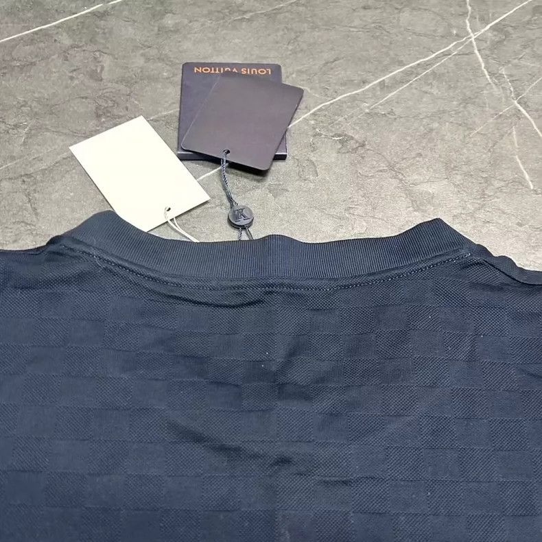 Louis Vuitton Louis Vuitton Checkerboard Short Sleeve Shirt-yf Size US XXL / EU 58 / 5 - 5 Thumbnail