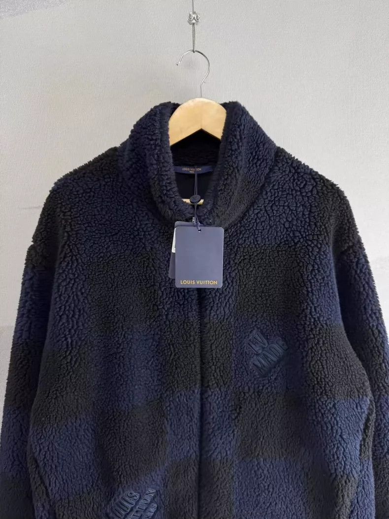 Louis Vuitton Louis Vuitton Nigo Plaid Teddy Jacket-yf Size US L / EU 52-54 / 3 - 2 Thumbnail
