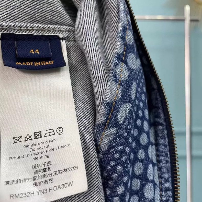 Louis Vuitton Louis Vuitton Yayo Kusama Denim Jacket-yf Size US L / EU 52-54 / 3 - 5 Thumbnail