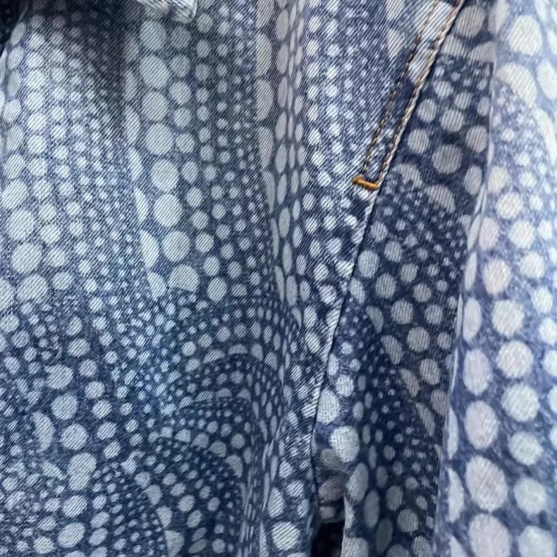 Louis Vuitton Louis Vuitton Yayo Kusama Denim Jacket-yf Size US L / EU 52-54 / 3 - 3 Thumbnail