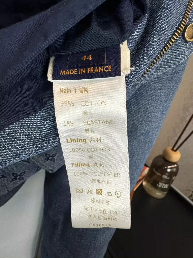 Louis Vuitton Louis Vuitton Embossed Cotton Jacket for Sale-yf Size US XL / EU 56 / 4 - 4 Thumbnail