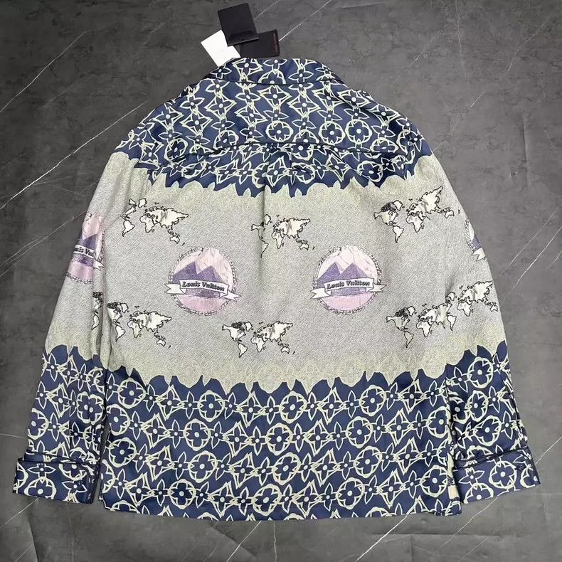 Louis Vuitton Louis Vuitton Long Sleeve Logo Shirt XXL-yf Size US XXL / EU 58 / 5 - 2 Thumbnail