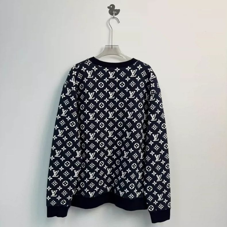 Louis Vuitton LV Louis Vuitton Long Sleeve Logo Sweatshirt-yf Size US L / EU 52-54 / 3 - 3 Thumbnail