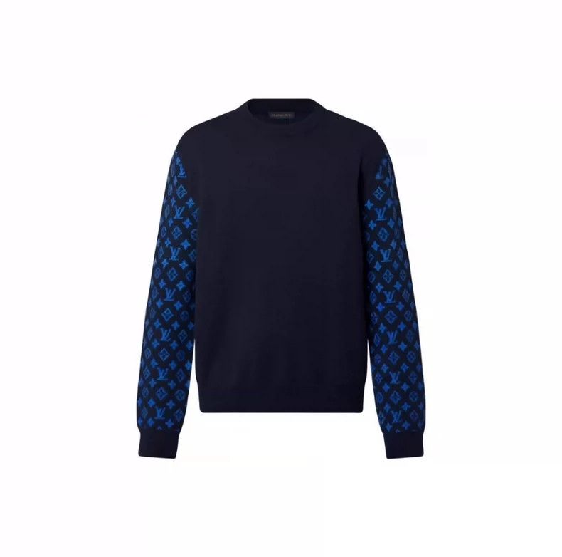 Louis Vuitton LV Louis Vuitton Long Sleeve Wool Sweater-yf Size US L / EU 52-54 / 3 - 5 Thumbnail