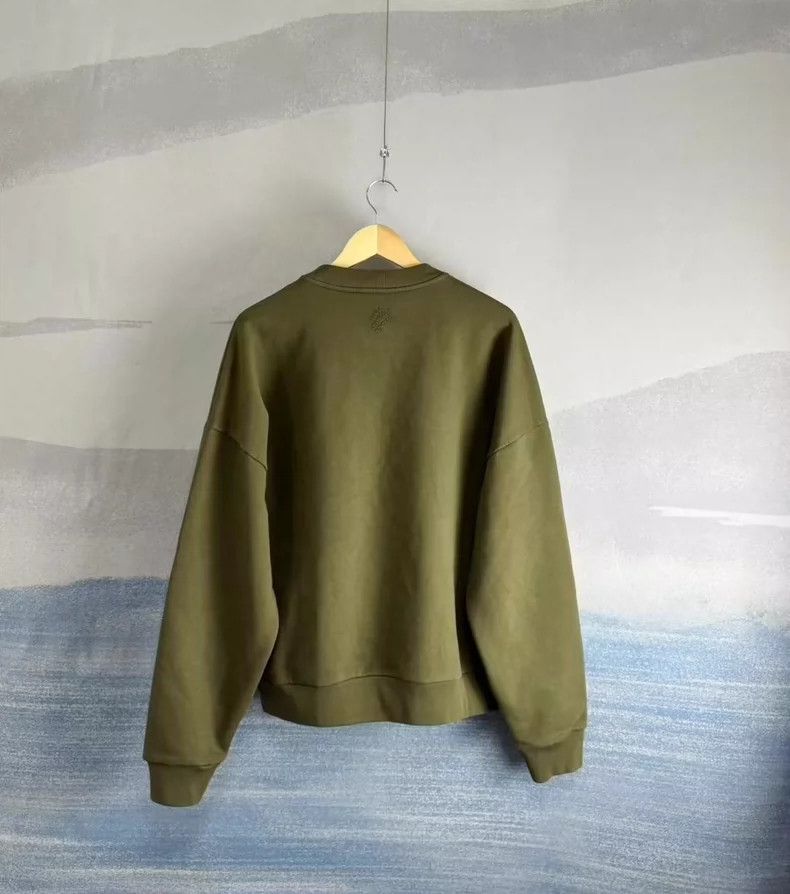 Louis Vuitton Louis Vuitton Military Green Logo Sweatshirt-yf Size US S / EU 44-46 / 1 - 3 Thumbnail