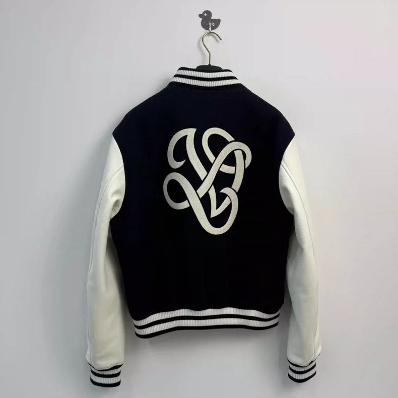Louis Vuitton Louis Vuitton SS24 Marine Series Baseball Jacket-yf Size US L / EU 52-54 / 3 - 3 Thumbnail