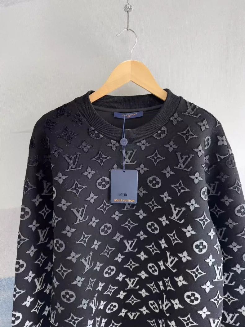 Louis Vuitton Louis Vuitton Black and White Gradient Sweatshirt-yf Size US L / EU 52-54 / 3 - 2 Thumbnail