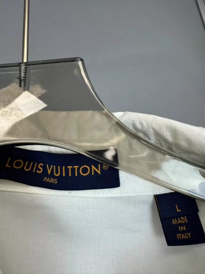 Louis Vuitton Louis Vuitton Short Sleeve Shirt with Floral Print-yf Size US L / EU 52-54 / 3 - 3 Thumbnail