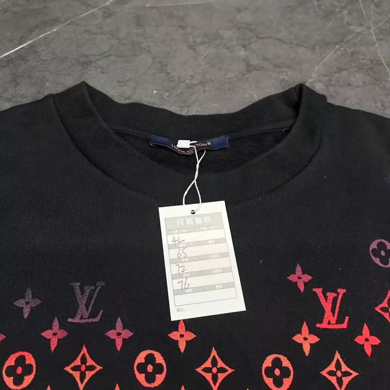 Louis Vuitton Louis Vuitton Colorful Logo Pullover Sweatshirt-yf Size US XXL / EU 58 / 5 - 4 Thumbnail