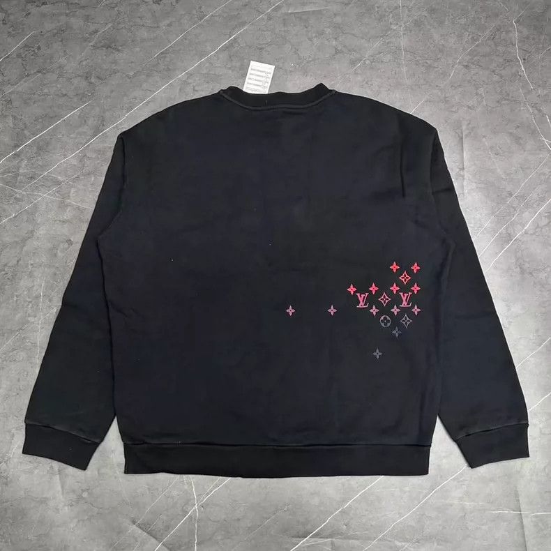 Louis Vuitton Louis Vuitton Colorful Logo Pullover Sweatshirt-yf Size US XXL / EU 58 / 5 - 2 Thumbnail