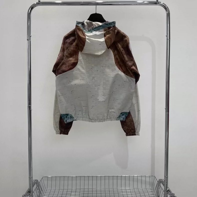 Louis Vuitton Louis Vuitton Logo Marble Pattern Windbreaker-yf Size US L / EU 52-54 / 3 - 2 Thumbnail