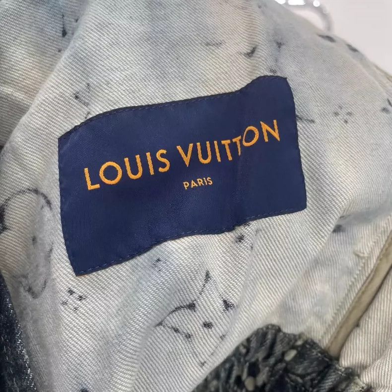 Louis Vuitton Louis Vuitton Tie-Dye Denim Jacket-yf Size US L / EU 52-54 / 3 - 5 Thumbnail