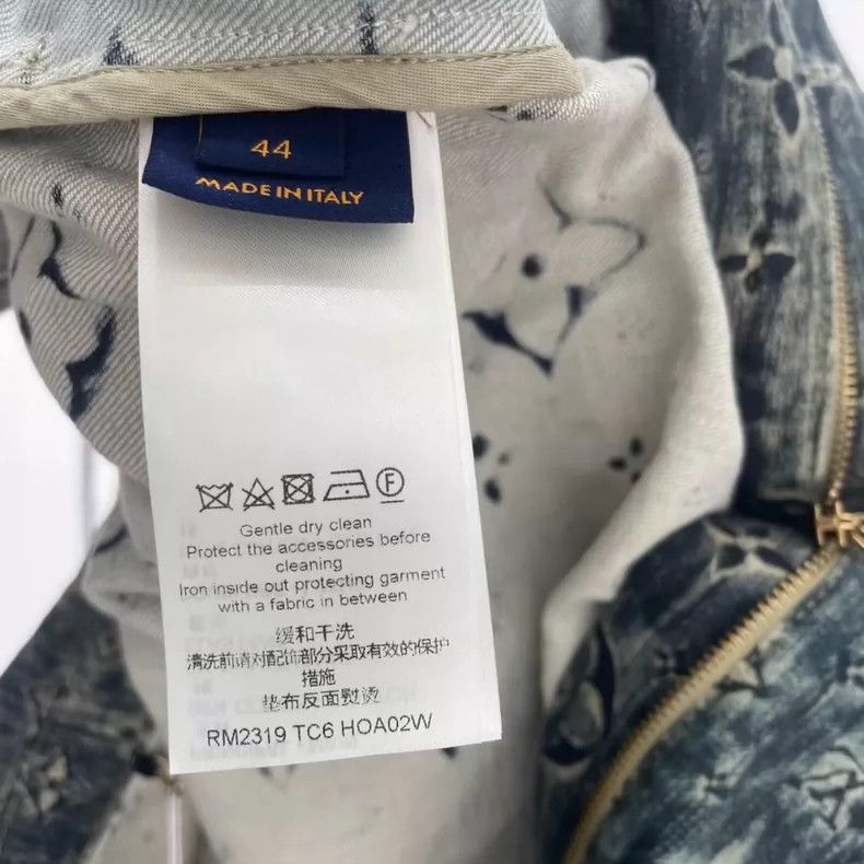 Louis Vuitton Louis Vuitton Tie-Dye Denim Jacket-yf Size US L / EU 52-54 / 3 - 4 Thumbnail