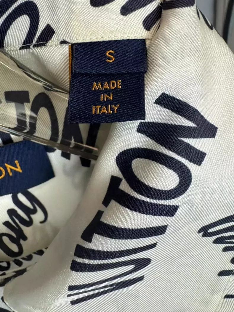 Louis Vuitton Louis Vuitton Silk Short Sleeve Shirt-yf Size US S / EU 44-46 / 1 - 3 Thumbnail