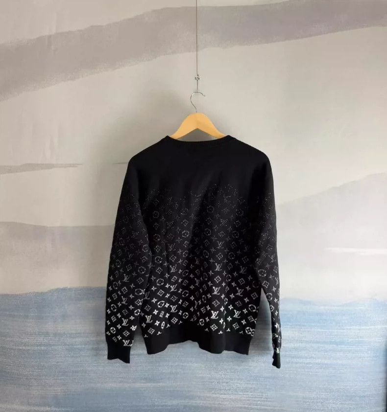 Louis Vuitton Louis Vuitton Black and White Knit Sweater-yf Size US S / EU 44-46 / 1 - 3 Thumbnail